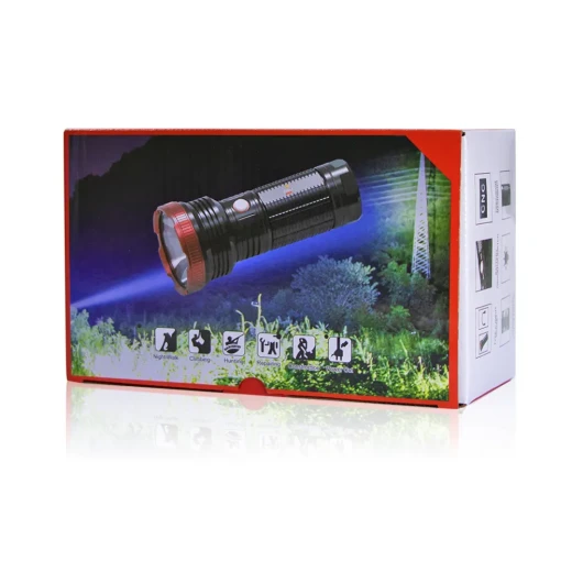 Toby’s Rechargeable LED Flashlight – 2500M Long Range, 2000 Lumens, Durable Aluminum Body with Carry Case - Tobys - Image 9