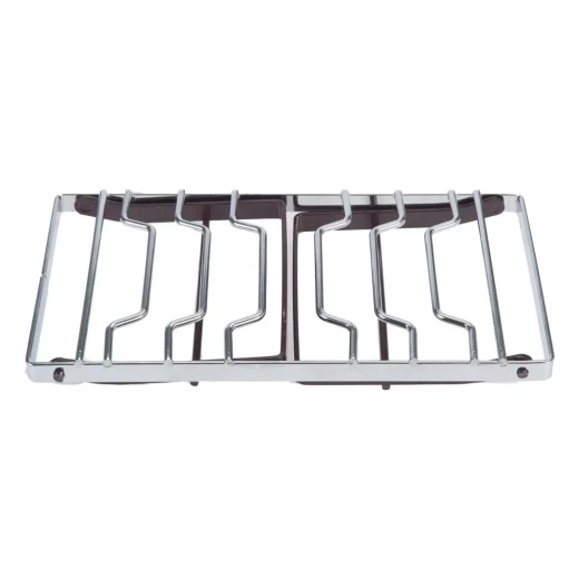 مركاب نار البر قابل للطي 20×30 سم سيخ ثقيل لتنظيم النار والشواء في الرحلات من عتاد - عتاد - Image 2