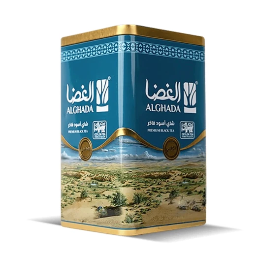Alghada Golden Ceylon Tea 250g Metal Tin – Premium Tea for Camping & Outdoor Trips Alghada Golden Ceylon Tea 250g Metal Tin – Premium Tea for Camping & Outdoor Trips