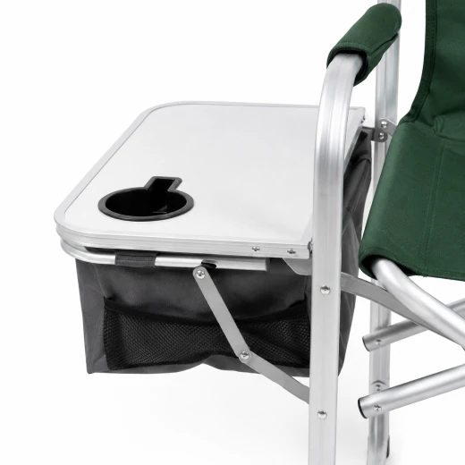 Atad Premium Executive Aluminum Folding Chair with Side Table & Storage Organizer - Lightweight, Durable & Supports 135+ kg - Atad - Image 4