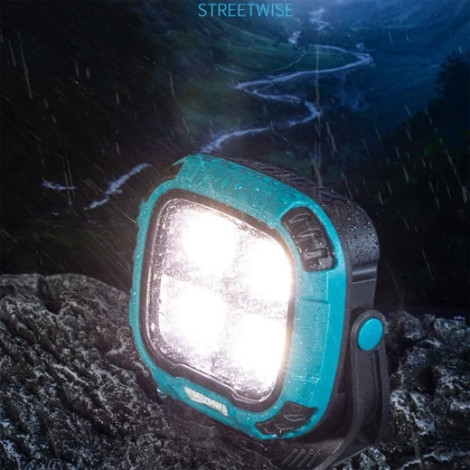 Toby’s LED Floodlight – 5 Light Colors, 18 Lighting Modes, 4000mAh Rechargeable Battery, Emergency SOS, Strong Illumination for Outdoor & Repair Use - Tobys - Image 6
