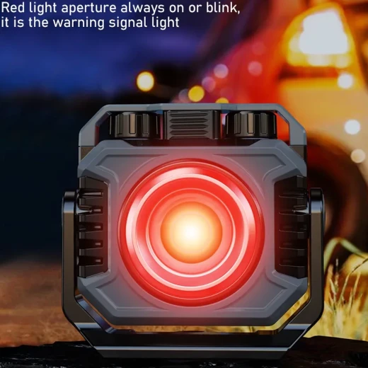 TOBY’S CPL-T43 360° Dual-Source Rechargeable Work Light – 1800 Lumens LED Flood & Spot Lamp, Adjustable Color Temperature (2700K–8000K), Magnetic Base, Stepless Dimming & 5000mAh Battery - Tobys - Image 5