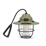 TOBY’S CPL-T37 PRO Rechargeable Camping Lantern – Waterproof Retro LED Light, 5 Lighting Modes, 1200mAh Battery & USB Type-C Charging - Tobys