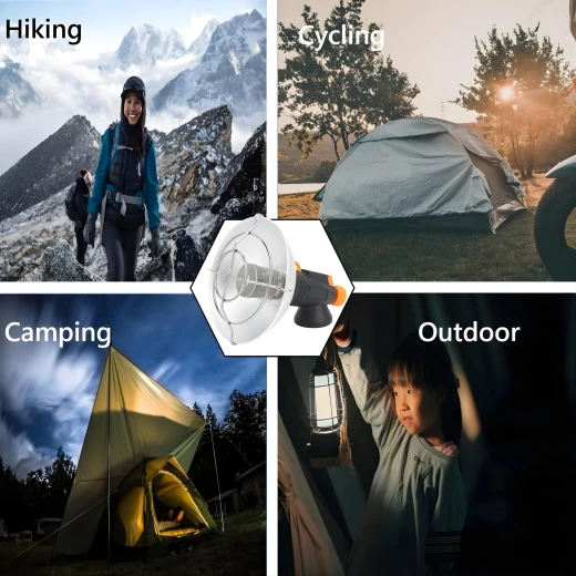 Atad Portable Outdoor Camping Butane Heater – Mini Tent Heater for Camping, Picnic, Garage & Outdoor Use - Atad - Image 4