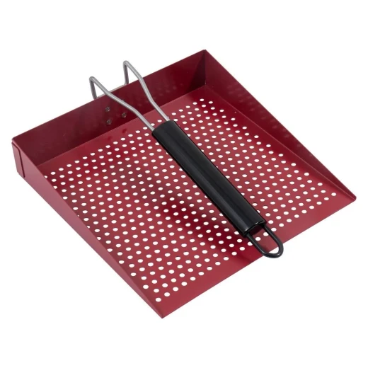 Atad Grill Tray 25.5×25.5×8 cm – Black – Non-Stick, Easy to Clean, Space-Saving & Heat Protection BBQ Tray - Atad - Image 2