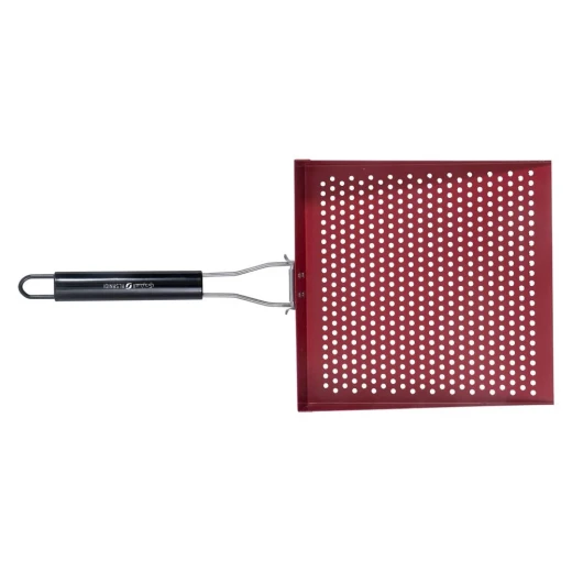 Atad Grill Tray 25.5×25.5×8 cm – Black – Non-Stick, Easy to Clean, Space-Saving & Heat Protection BBQ Tray - Atad - Image 6