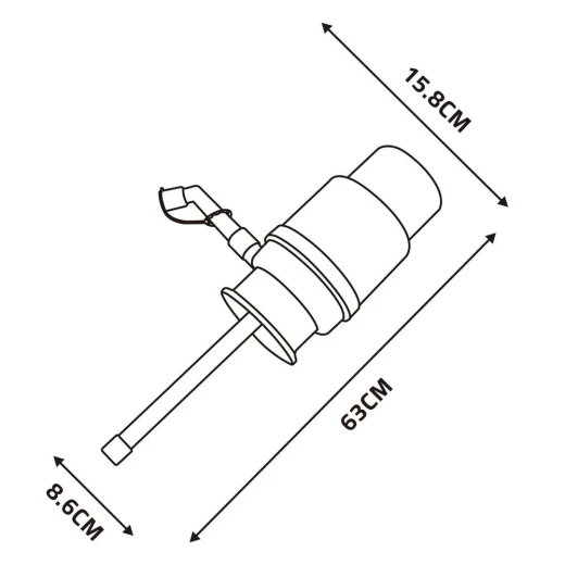 Atad Manual Water Pump – Easy to Install with High Water Flow for Most Water Bottles - Atad - Image 3