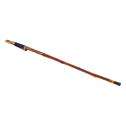 Atad Traditional Wooden Cane 110×3 cm – Elegant Lightweight Walking Stick with Anti-Slip Tip