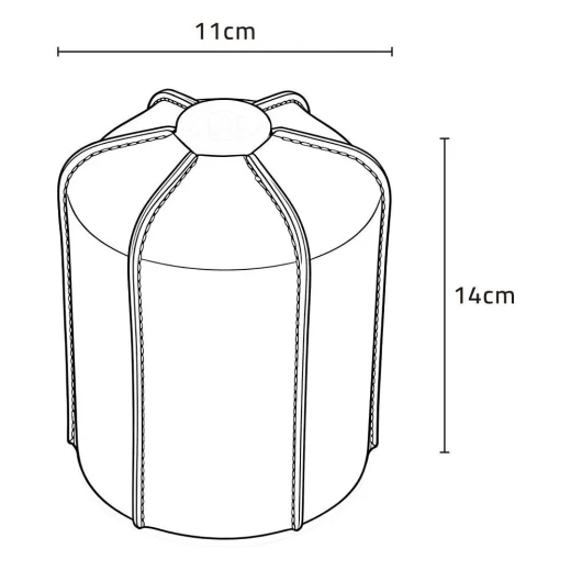 Atad Leather Gas Canister Cover – Durable Outdoor Protection with Elegant Design - Atad - Image 2