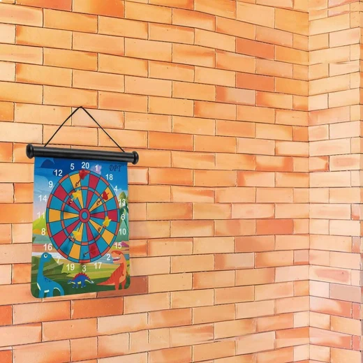 Atad Magnetic Dart Target Board 45×37 cm – Foldable, Safe for Kids & Adults - Atad - Image 6