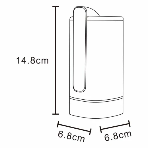 Atad Electric Water Pump 4W – Foldable USB Rechargeable, Lightweight & Portable for Water Bottles - Atad - Image 8