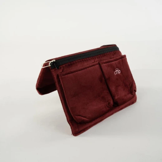 Atad Red Velvet Car Armrest – Comfortable Support for Driving & Outdoor Trips - Atad - Image 4