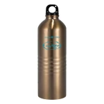 Atad Stainless Steel Oil Bottle 0.8L – Durable Oil & Liquid Storage Flask with Hanging Cap - Atad