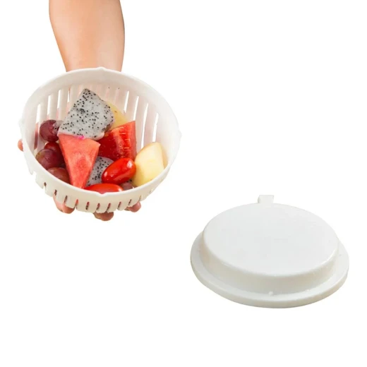 Atad Smart Cutting Bowl 22.5 cm – Fast & Safe Vegetable and Fruit Cutter - Atad - Image 4