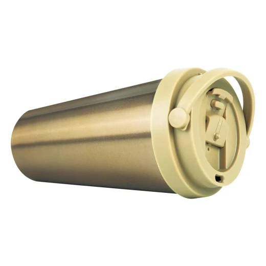 Atad High-Quality Stainless Steel Tea & Coffee Mug 400ml, Gold – Portable & Spill-Proof – Elegant Design - Atad - Image 2