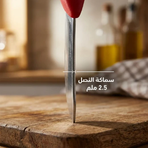 سكين حاد ستانلس ستيل 6 إنش – أداء دقيق وسهل بمقبض مريح وآمن من عتاد - عتاد - Image 3