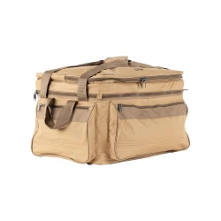 Atad Outdoor Cooking Gear Box 139L — Khaki Heavy-Duty Storage & Easy-Carry Camping Organizer