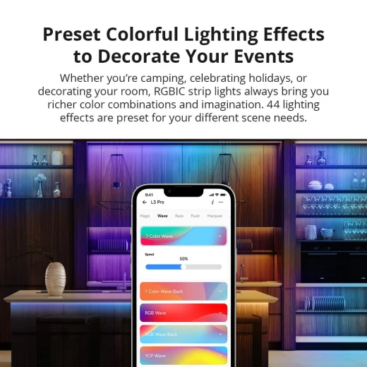 SONOFF L3 Pro RGBIC Smart LED Strip Lights-5M/16.4Ft - Sonoff - Image 5