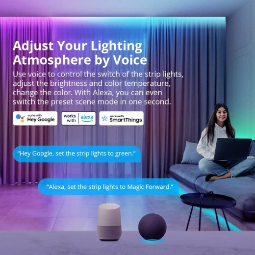 SONOFF L3 Pro RGBIC Smart LED Strip Lights-5M/16.4Ft - Sonoff - Image 8