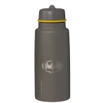 B.Box Thermo Bottle 1L, Batman Stainless Steel Water Bottle with Mouthpiece, Triple Layer Insulated Thermos, Leak-Proof Flip Top with Straw, BPA-Free, Keeps Drinks Cold for 46 Hours - B.Box