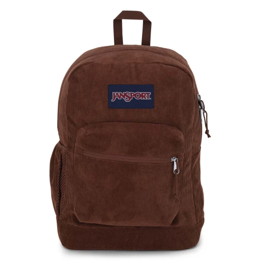 JanSport Cross Town Plus Remix Backpack Basic Brown Cord JanSport Cross Town Plus Remix Backpack Basic Brown Cord
