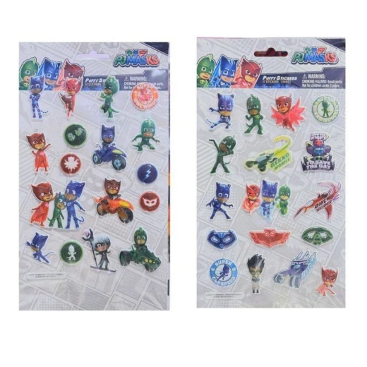 Inkology PJ Masks Puffy Stickers – Fun and Colorful School Supplies for Kids Inkology PJ Masks Puffy Stickers – Fun and Colorful School Supplies for Kids