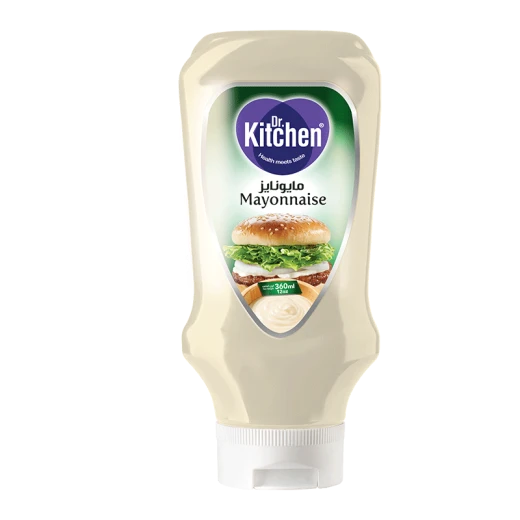 Dr. Kitchen Mayonnaise 360ml PET Bottle, Creamy & Tangy Flavor, Perfect for Sandwiches, Salads & Everyday Cooking Dr. Kitchen Mayonnaise 360ml PET Bottle, Creamy & Tangy Flavor, Perfect for Sandwiches, Salads & Everyday Cooking