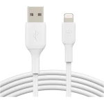 كيبل بيلكين بوست تشارج USB-A إلى لايتنينغ، بطول 1 متر، أبيض (عبوة من قطعتين) - بيلكين
