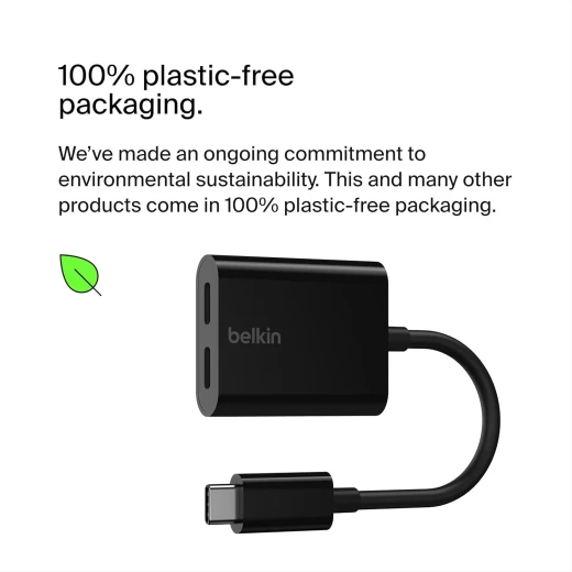 Belkin CONNECT USB-C Audio + USB-C Charge Adapter, Supports fast charging up to 60W - Belkin - Image 4