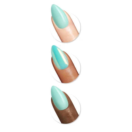 Sally Hansen Press On Nails Set Making A Splash | Almond Shape | Easy Application | 30 Nails - Sally Hansen - Image 6