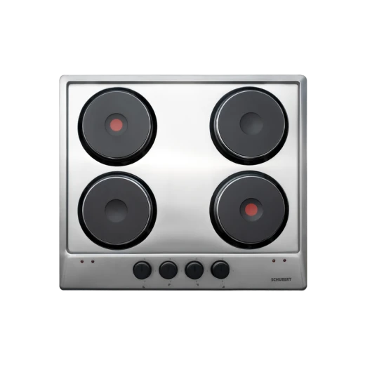Schubert Omega 60cm Built-In Electric Hob Stainless Steel - A6400I Schubert Omega 60cm Built-In Electric Hob Stainless Steel - A6400I