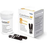 Care Sens N Test Strips Pack of 50 – Advanced Enzyme Technology for Accurate and Reliable Blood Glucose Monitoring Compatible with CARE SENSE N Glucometer - Care Sens