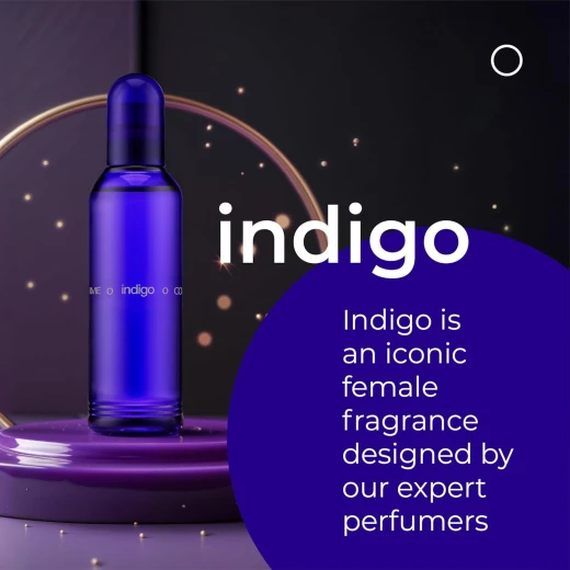 Milton Lloyd Colour Me Indigo Eau de Parfum 100ml Floral Fruity Fragrance for Women Long Lasting Scent - Milton Lloyd - Image 4