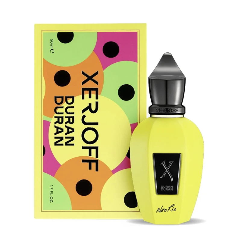 Xerjoff Neorio Fluo Yellow Parfum 50ML for Men & Women: Luxurious Woody Oriental Fragrance with Candied Fig & Elemi - Xerjoff