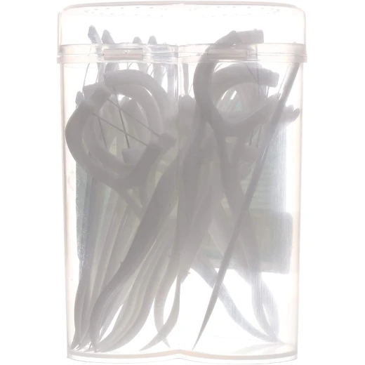 Dental Dental Floss, 50 Pieces, Lightweight, White, Interdental Cleaning - Image 5