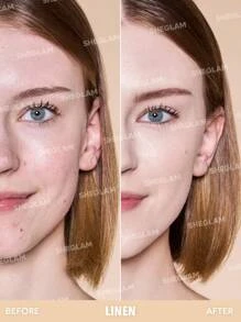 كريم أساس شيغلام بتغطية كاملة كتان يدوم طويلاً للتحكم في الزيوت لمسة نهائية خالية من العيوب 23 غ - شيغلام - Image 3