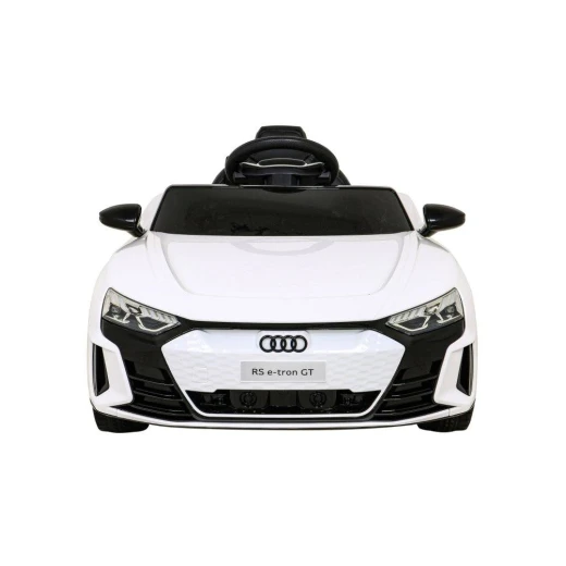 سيارة ركوب أودي RS E-Tron GT للأطفال، تعمل بالكهرباء ببطارية 12 فولت مع أضواء LED، بوق وموسيقى عملية، لون أبيض، مناسبة للأعمار من 3 إلى 8 سنوات، مقعد واحد سيارة ركوب أودي RS E-Tron GT للأطفال، تعمل بالكهرباء ببطارية 12 فولت مع أضواء LED، بوق وموسيقى عملية، لون أبيض، مناسبة للأعمار من 3 إلى 8 سنوات، مقعد واحد