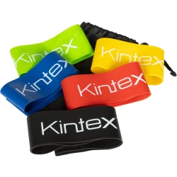 مجموعة حلقات Kintex الصغيرة، 5 مستويات مقاومة، أربطة لياقة بدنية لليوغا والبيلاتس وتدريب القوة
