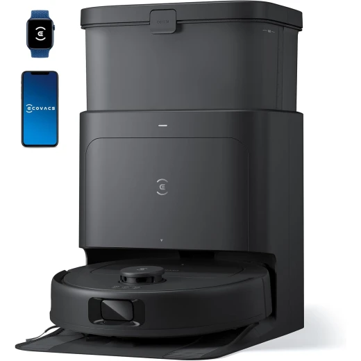 ECOVACS DEEBOT N30 Omni Robot Vacuum and Mop, 10000Pa Suction, Black