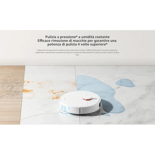 Xiaomi Robot Vacuum S10+ White EU BHR6368EU, 2-in-1 Vacuuming and Wiping, 3D Obstacle Detection - Xiaomi - Image 2