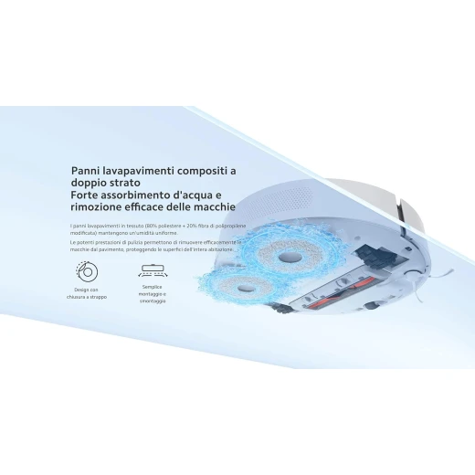 Xiaomi Robot Vacuum S10+ White EU BHR6368EU, 2-in-1 Vacuuming and Wiping, 3D Obstacle Detection - Xiaomi - Image 7