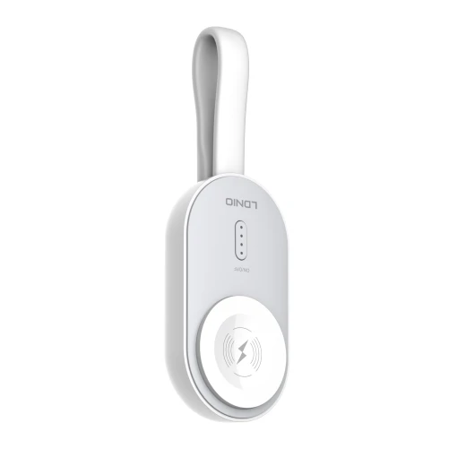 Ldnio AW005 Mini Power Bank 1200mAh Portable Wireless Charger for Smartwatch White Ldnio AW005 Mini Power Bank 1200mAh Portable Wireless Charger for Smartwatch White