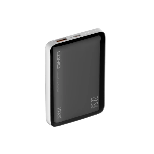 LDNIO PQ25 10000mAh Power Bank Fast Charging Portable Charger Black LDNIO PQ25 10000mAh Power Bank Fast Charging Portable Charger Black