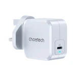 شاحن حائط تشويتك 45 واط GaN USB C شحن سريع لون أسود توصيل طاقة 3.0 متوافق مع iPhone 15/14/13/12/11 Pro Max، سامسونج جالاكسي S23/S22/S21، والمزيد من الأجهزة PD8007 - تشويتك