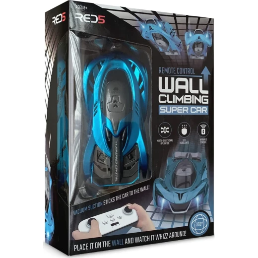 Red5 Wall Climbing Super Car Blue Remote Control Toy Car for Kids - Red5 - Image 3