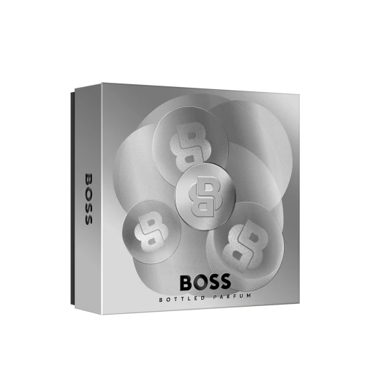 Hugo Boss Bottled Parfum 50ml Gift Set for Men, Woody Leather Fragrance, Deodorant Spray Included - Hugo boss - Image 2