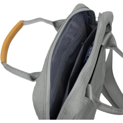 WIWU Tablet Shoulder Bag 12.9 Inch Grey Water Repellent Nylon Travel Case - Wiwu - Image 2