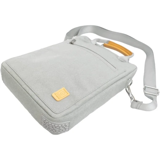 WIWU Tablet Shoulder Bag 12.9 Inch Grey Water Repellent Nylon Travel Case - Wiwu - Image 4
