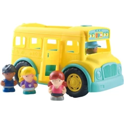 PlayGo School Bus Toy with Figures, Electronic Musical, for Toddlers