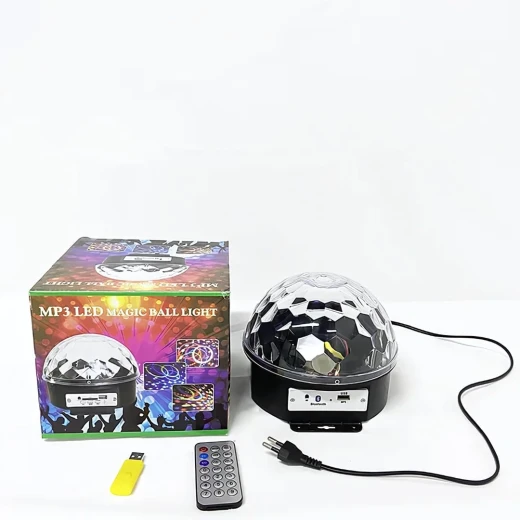 LED Bluetooth Disco Ball Party Light, 9 Colors, 18cm Diameter